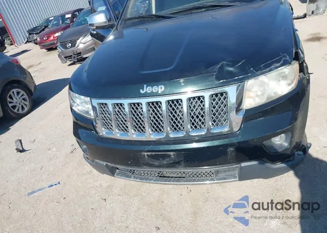 2013 Jeep Grand Cherokee Overland из США, поврежденный, VIN 1C4RJECT1DC595923